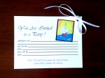 Cupcake Post Card Invitations (12) to Match Your Painting Theme! - Image 2