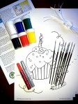 8 Cupcake Paintings, plus all supplies provided! - Image 3