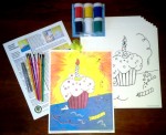 8 Cupcake Paintings, plus all supplies provided!
