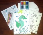 Seahorse Painting Game Kit, plus all the supplies are provided!
